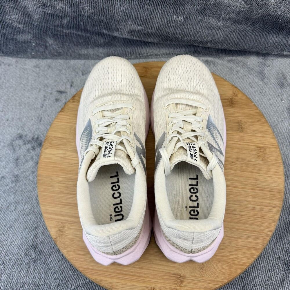 New Balance FuelCell Propel V4 Shoes Womens Size 8 Beige Pink Sneakers WFCFPRC6 - Picture 6 of 11